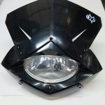 MASCHERA FARO NERA ENDURO MAX OMOLOGATA